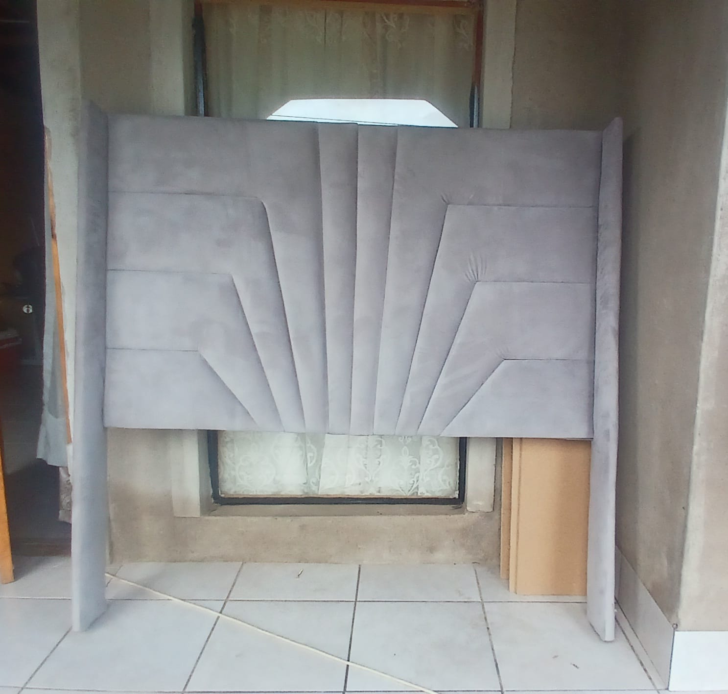 Tufted Velvet Headboard